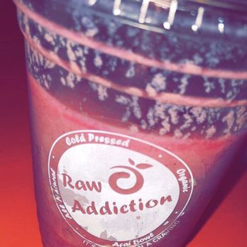 Raw Addiction Plus - Dragon Dragon Berry Smoothie- Pitaya, pineapple, mango, soy milk, agave garnished with chia seeds! - Vegan Near Me - Pembroke Pines, Florida Raw Addiction Plus - Dragon Dragon Berry Smoothie- Pitaya, pineapple, mango, soy milk, agave garnished with chia seeds! - Vegan Near Me - Pembroke Pines, Florida