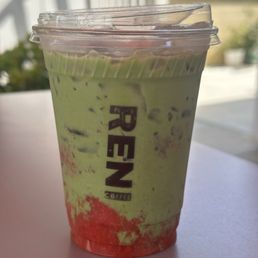 Strawberry Matcha