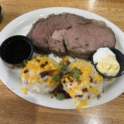 J Peters Grill & Bar - Prime rib early bird special