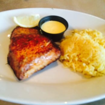 Mr Big Fish - blackened salmon and rice - Seafood Near Me - Naples, Florida Mr Big Fish - blackened salmon and rice - Seafood Near Me - Naples, Florida