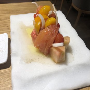 Estimar - Tomato salad - Seafood Near Me - Barcelona, B Estimar - Tomato salad - Seafood Near Me - Barcelona, B