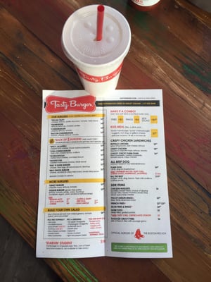 Menu photo 7 Tasty Burger Cambridge, MA