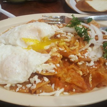 Las Ranas Cafe - Chilaquiles rojos. - Mexican Near Me - Los Angeles, California