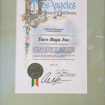 Tacos Baja - Seafood Near Me - Whittier, California