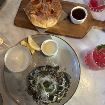 Percy - Focaccia bread & artichoke appetizer - Desserts Near Me - Boise, Idaho