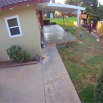 OSH Construction - Concrete work on patio - General Contractors Near Me - Garden Grove, California