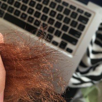 Glamorous Hair Studio - Damaged hair post keratin treatment - Hair Salons Near Me - Columbia, Maryland