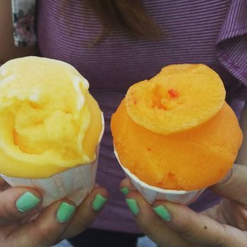 The Lemon Ice King - Peach and Mango Ices- Simply the best - Ice Cream & Frozen Yogurt Near Me - Corona, New York