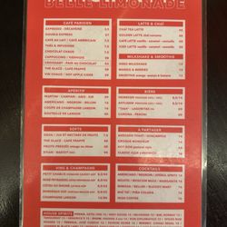 Le Sanseveria - Menu