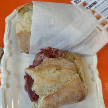 Cafe Dolce Sicilia - Gorgonzola & Fig Coppa Panini - Desserts Near Me - San Jose, California