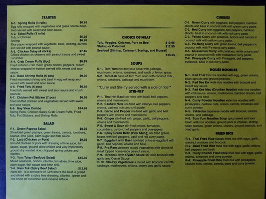 Menu photo 8 Bay View Thai Kitchen Depoe Bay, OR Menu photo 8 Bay View Thai Kitchen Depoe Bay, OR