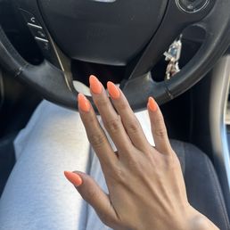 Hard Gel Manicure by Teresa! She always does amazing work. Hard Gel Manicure by Teresa! She always does amazing work.