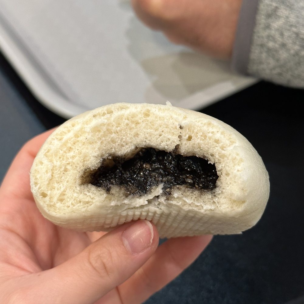 Bao Space - Black sesame bao - Asian Fusion Near Me - Ann Arbor, Michigan