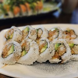 Bonsai Sushi Bar - Ebi-ten roll (no cream cheese)