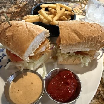 Plank Provisions - Shrimp Po' Boy - Seafood Near Me - Fort Worth, Texas