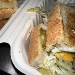 Habit Burger & Grill - Hair literally inside the burger not just on top of it.