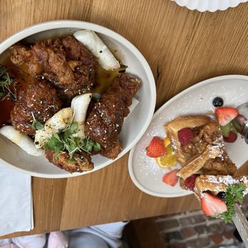 Sunny Side Breakfast - Chicken and waffles. Wings - Breakfast & Brunch Near Me - Sacramento, California Sunny Side Breakfast - Chicken and waffles. Wings - Breakfast & Brunch Near Me - Sacramento, California