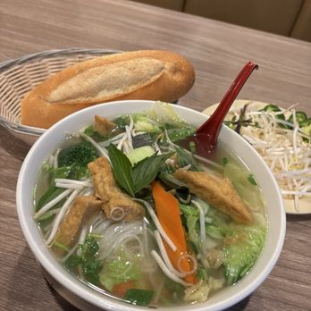 Bone & Broth - Vegan pho and a baguette - Vietnamese Near Me - Ontario, California