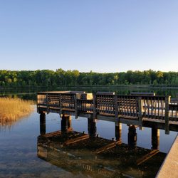 Fishing Pier at Huron Meadows Metropark