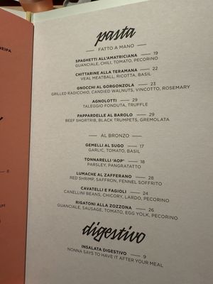 Menu photo 3 Occhiolino Toronto, ON Menu photo 3 Occhiolino Toronto, ON