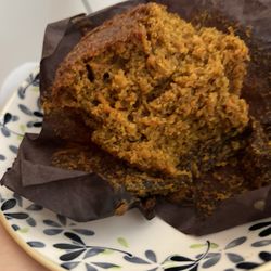 Redefined Coffee - Carrot muffin inside