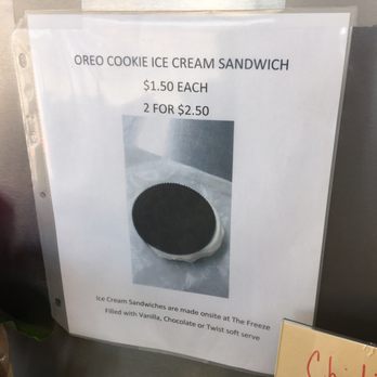 The Freeze - Fast Food Near Me - Chestertown, Maryland