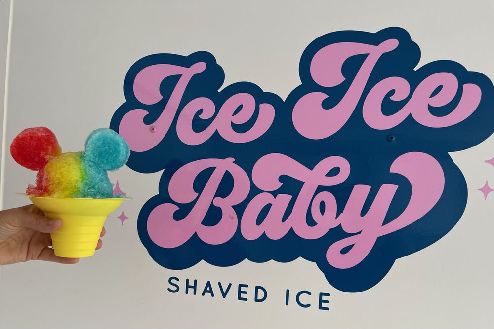 Ice Ice Baby Shaved Ice Logo