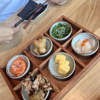 Shinya Shokudo - Small dish set - Izakaya Near Me - Seattle, Washington Shinya Shokudo - Small dish set - Izakaya Near Me - Seattle, Washington
