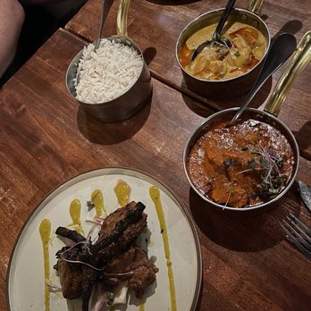 Khan Saab Desi Craft Kitchen - Kandahari Lamb Chops, Shrimp Masala Curry, Sella Basmati Rice, Butter Chicken - Pakistani Near Me - Fullerton, California Khan Saab Desi Craft Kitchen - Kandahari Lamb Chops, Shrimp Masala Curry, Sella Basmati Rice, Butter Chicken - Pakistani Near Me - Fullerton, California