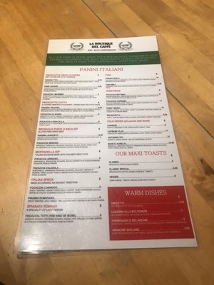Menu photo 1 La Boutique del Caffe Torrefazione Amsterdam, NH