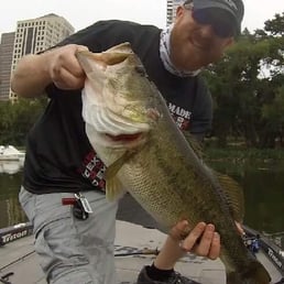 Texas Giant Bass I caught with Ander