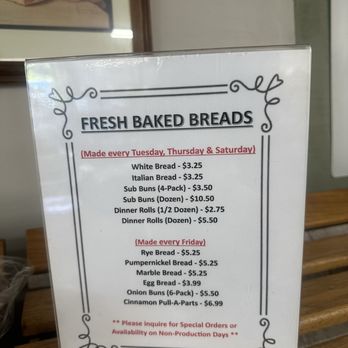 The Bake Shoppe - All breads fresh daily - Bakeries Near Me - Belleville, Michigan