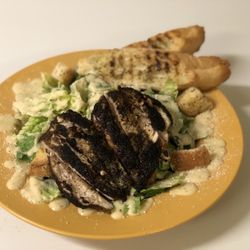 Martin's Corner - Blackened chicken Caesar salad