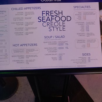 Ocean Trail - Menu - Seafood Near Me - Scottsdale, Arizona Ocean Trail - Menu - Seafood Near Me - Scottsdale, Arizona