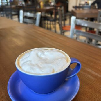 David and Dad's Cafe - my beautiful cappuccino - Breakfast & Brunch Near Me - Baltimore, Maryland