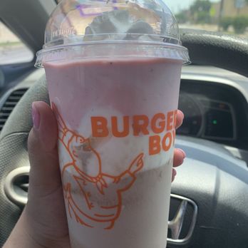 Burger Boy - Neapolitan shake - so delicious - Burgers Near Me - San Antonio, Texas