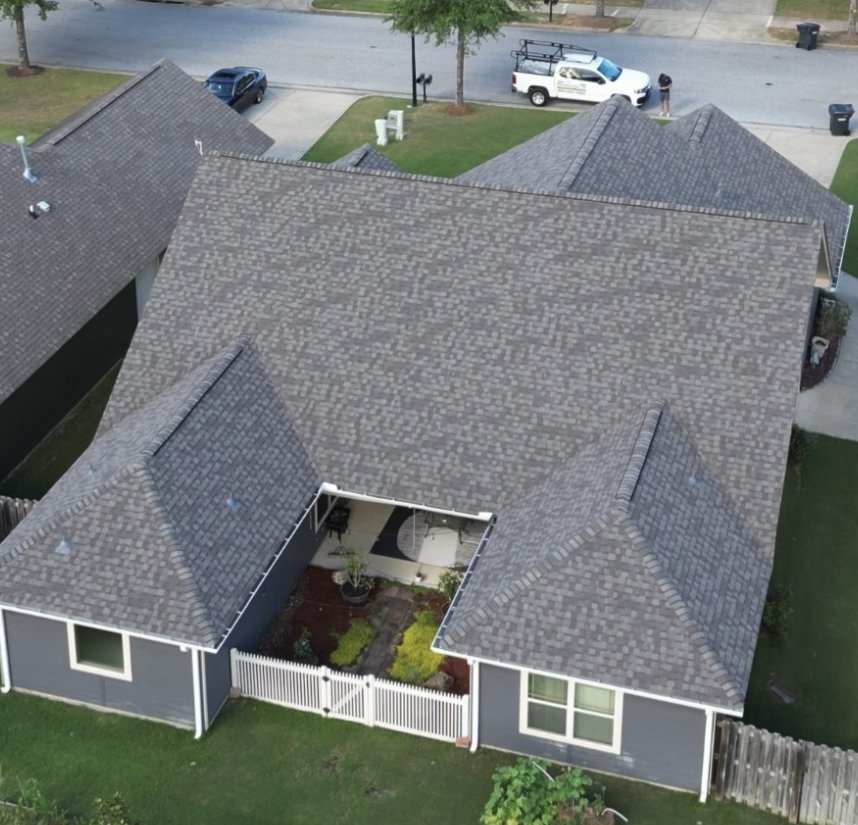 Slide of Purple Turtle Roofing