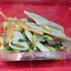 Norwegian Air Shuttle - Salad was ok.