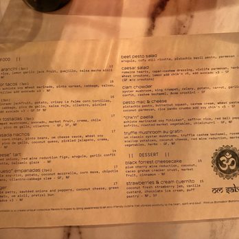Om Sabor - Menu - Pop-Up Restaurants Near Me - San Francisco, California Om Sabor - Menu - Pop-Up Restaurants Near Me - San Francisco, California