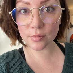Freshly microbladed brows!