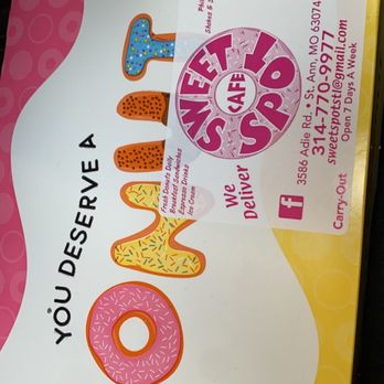 Sweet Spot Cafe - Sweet Spot One Dozen Assorted Donuts - Cafes Near Me - Saint Ann, Missouri Sweet Spot Cafe - Sweet Spot One Dozen Assorted Donuts - Cafes Near Me - Saint Ann, Missouri