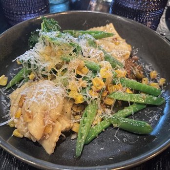 Amaru - Cuban Oxtail -
Malanga goat cheese ravioli, cuban style oxtail stew, charred sweet corn, kale - Latin American Near Me - Chicago, Illinois Amaru - Cuban Oxtail -
Malanga goat cheese ravioli, cuban style oxtail stew, charred sweet corn, kale - Latin American Near Me - Chicago, Illinois