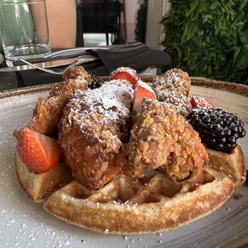 AltaToro - Chicken and waffles - Latin American Near Me - Atlanta, Georgia