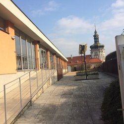 Restaurace U Barbory - Pohled od silnice ( ul. Kremnická )