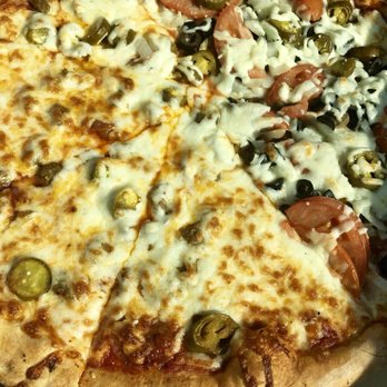Gianni's Pizza - Half veggie, half sausage & pepperoni pizza. New York style. - Pizza Near Me - Severn, Maryland Gianni's Pizza - Half veggie, half sausage & pepperoni pizza. New York style. - Pizza Near Me - Severn, Maryland
