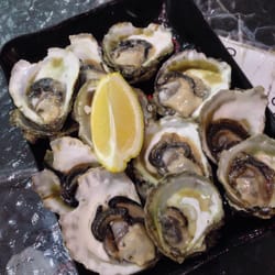 Samtass Bros Seafoods - A little something quick and simple for lunch today... Fresh Coffin Bay Angasi native oysters :)