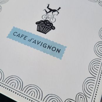 Cafe d’Avignon - Dekalb Market Hall - Giving a gift of almond croissants .  Of course I had to pick one up to give me energy to deliver the gift. - Breakfast & Brunch Near Me - Brooklyn, New York