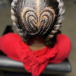 Braids on Phire Hair Salon - Dutch Braids