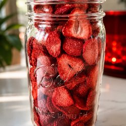 Ronnie MacGregors Pub - Dehydrated strawberries by Viera