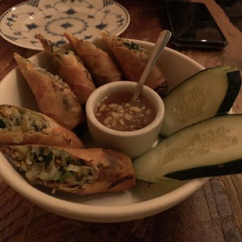 Bida Manda - Fresh Summer Rolls Dinner - Laotian Near Me - Raleigh, North Carolina